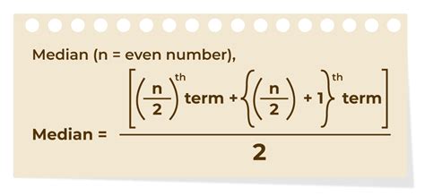 find the median of first 10 even number|formula of median even numbers.